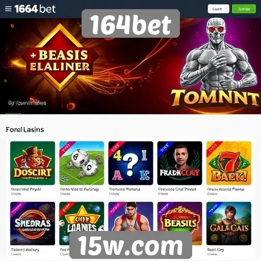 Jogos populares disponíveis no 164bet